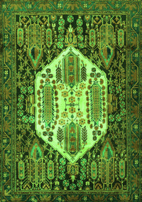 Persian Green Traditional Rug, tr1398grn