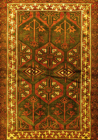 Persian Yellow Traditional Rug, tr1399yw