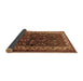 Sideview of Persian Brown Traditional Rug, tr1399brn