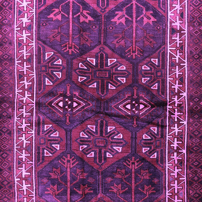 Machine Washable Persian Purple Traditional Area Rugs, wshtr1399pur