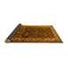 Sideview of Persian Yellow Traditional Rug, tr1399yw