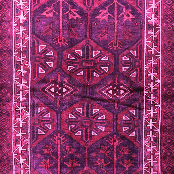 Machine Washable Persian Pink Traditional Rug, wshtr1399pnk
