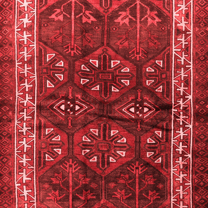 Machine Washable Persian Red Traditional Rug, wshtr1399red