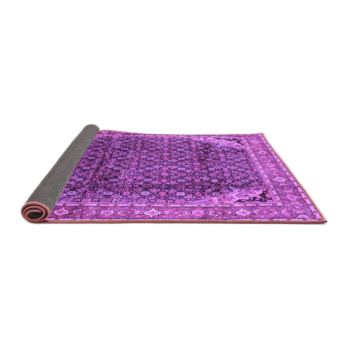 Sideview of Persian Purple Traditional Rug, tr139pur