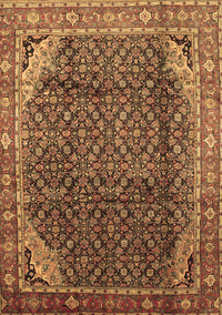 Persian Brown Traditional Rug, tr139brn