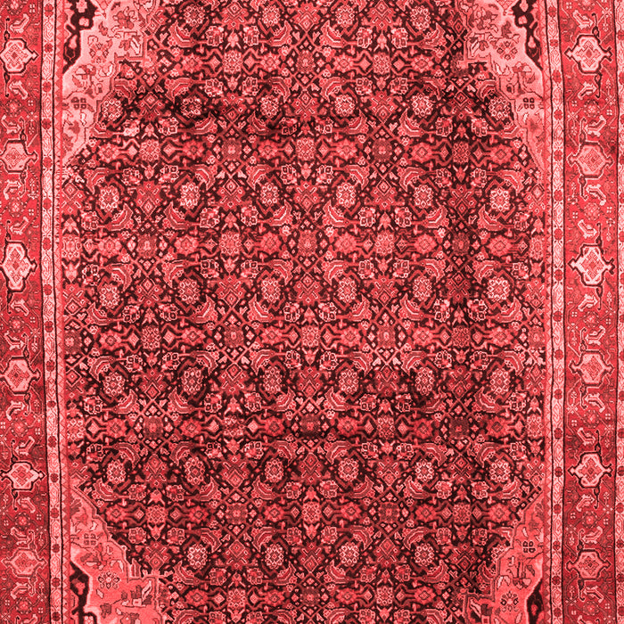 Machine Washable Persian Red Traditional Rug, wshtr139red