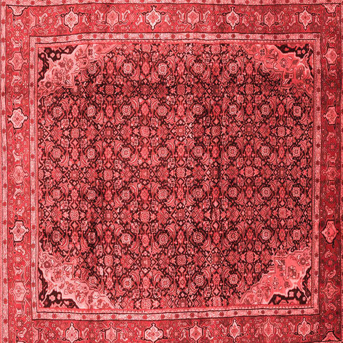 Machine Washable Persian Red Traditional Rug, wshtr139red