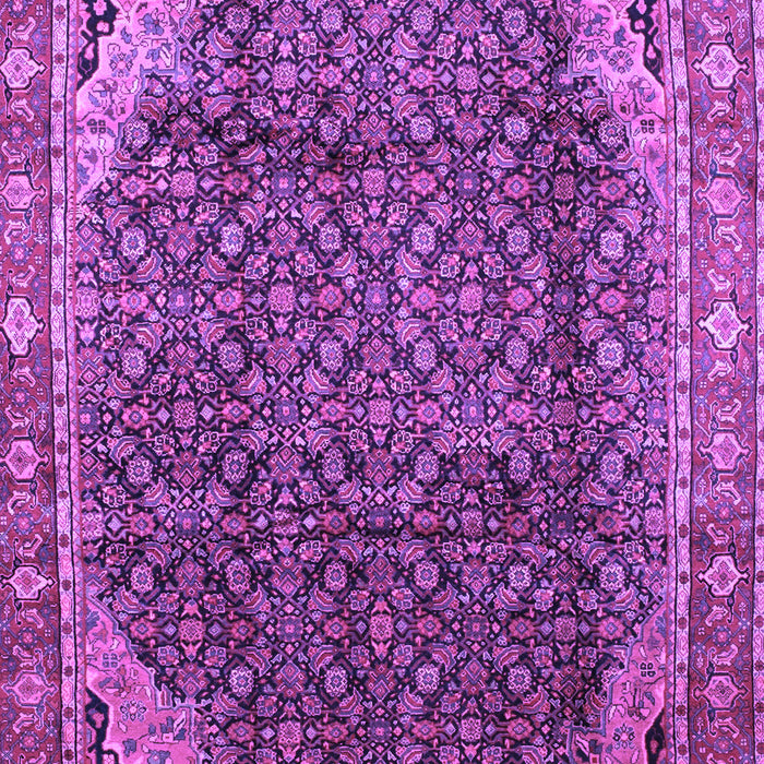Machine Washable Persian Purple Traditional Area Rugs, wshtr139pur