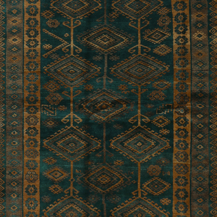 Machine Washable Persian Turquoise Traditional Area Rugs, wshtr1400turq