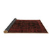 Sideview of Persian Brown Traditional Rug, tr1400brn