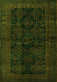 Persian Green Traditional Rug, tr1400grn