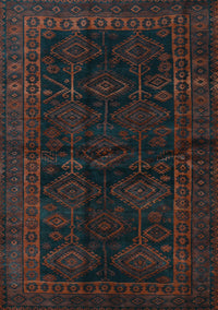 Persian Light Blue Traditional Rug, tr1400lblu