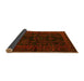 Sideview of Persian Yellow Traditional Rug, tr1400yw