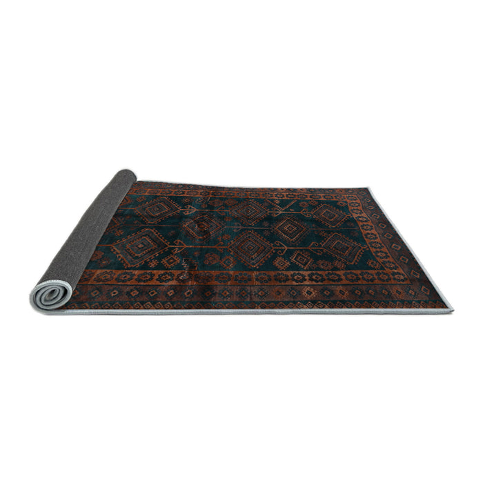 Sideview of Persian Light Blue Traditional Rug, tr1400lblu