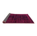 Sideview of Persian Pink Traditional Rug, tr1400pnk