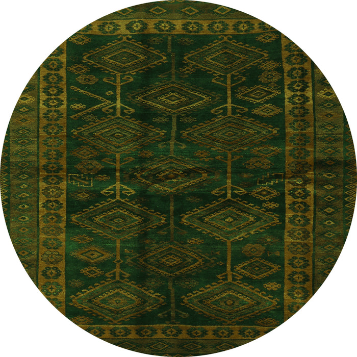 Machine Washable Persian Green Traditional Area Rugs, wshtr1400grn