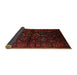 Sideview of Traditional Bakers Brown Persian Rug, tr1401