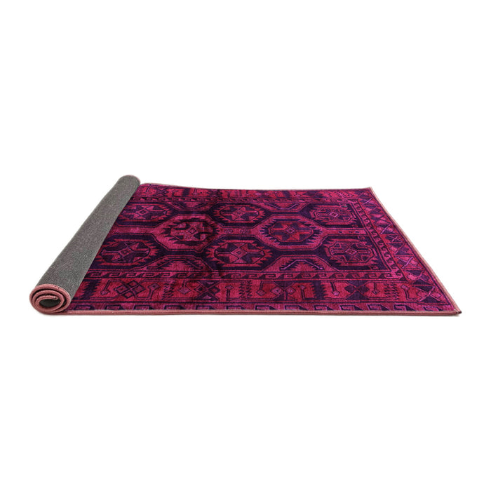 Sideview of Persian Pink Traditional Rug, tr1401pnk