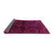Sideview of Persian Pink Traditional Rug, tr1401pnk