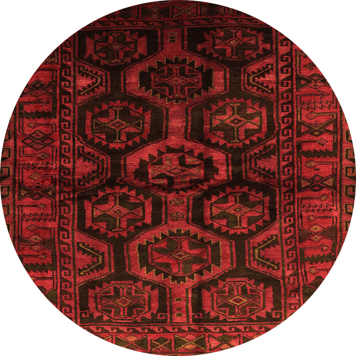 Machine Washable Persian Orange Traditional Area Rugs, wshtr1401org