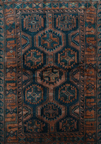 Persian Light Blue Traditional Rug, tr1401lblu