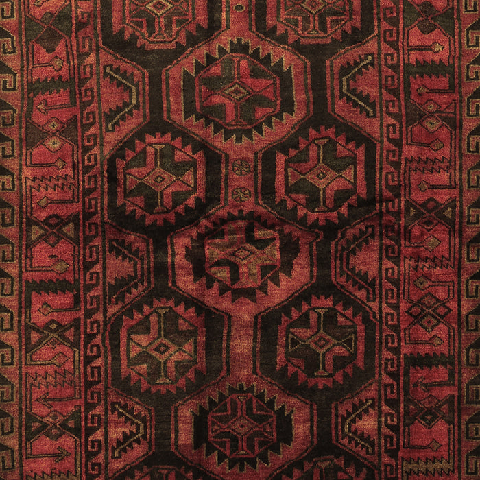 Machine Washable Persian Brown Traditional Rug, wshtr1401brn