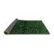 Sideview of Persian Emerald Green Traditional Rug, tr1401emgrn