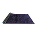 Sideview of Persian Blue Traditional Rug, tr1401blu