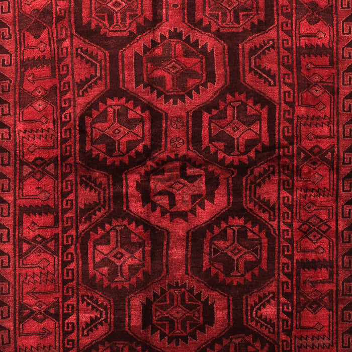 Machine Washable Persian Red Traditional Rug, wshtr1401red