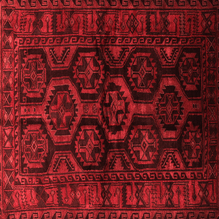 Machine Washable Persian Red Traditional Rug, wshtr1401red