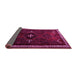 Sideview of Persian Pink Traditional Rug, tr1402pnk