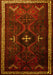 Persian Yellow Traditional Rug, tr1402yw