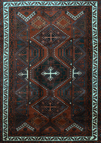Persian Light Blue Traditional Rug, tr1402lblu
