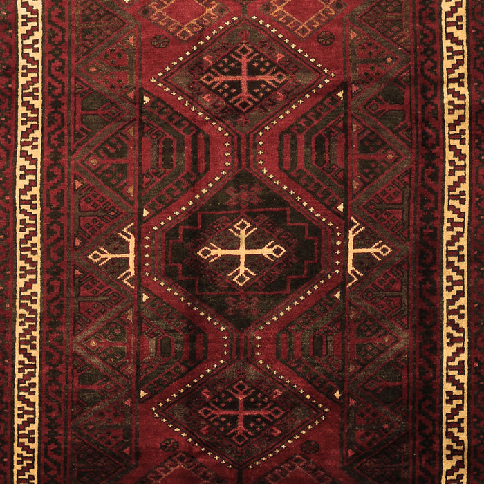 Machine Washable Persian Brown Traditional Rug, wshtr1402brn