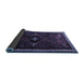 Sideview of Persian Blue Traditional Rug, tr1402blu
