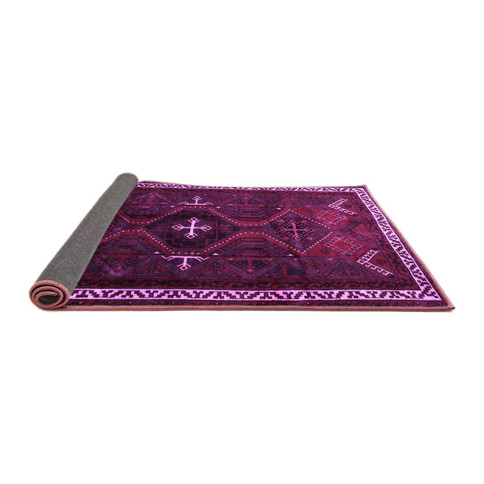 Sideview of Persian Purple Traditional Rug, tr1402pur