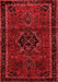Persian Red Traditional Area Rugs