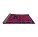 Sideview of Persian Pink Traditional Rug, tr1403pnk