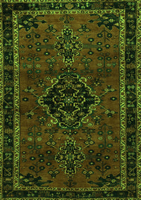 Persian Green Traditional Rug, tr1403grn