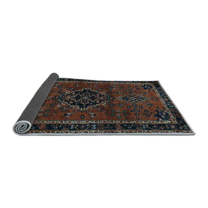 Sideview of Persian Light Blue Traditional Rug, tr1403lblu