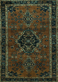 Persian Turquoise Traditional Rug, tr1403turq