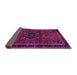 Sideview of Persian Purple Traditional Rug, tr1403pur