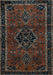 Persian Light Blue Traditional Rug, tr1403lblu