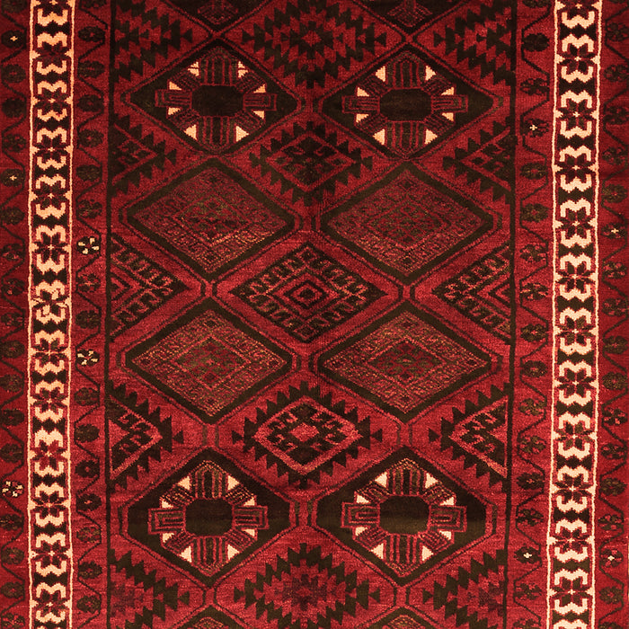 Serging Thickness of Machine Washable Persian Orange Traditional Area Rugs, wshtr1404org