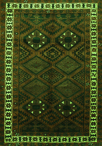 Persian Green Traditional Rug, tr1404grn