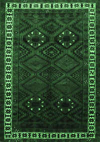 Persian Emerald Green Traditional Rug, tr1404emgrn