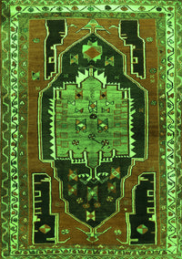 Persian Green Traditional Rug, tr1405grn