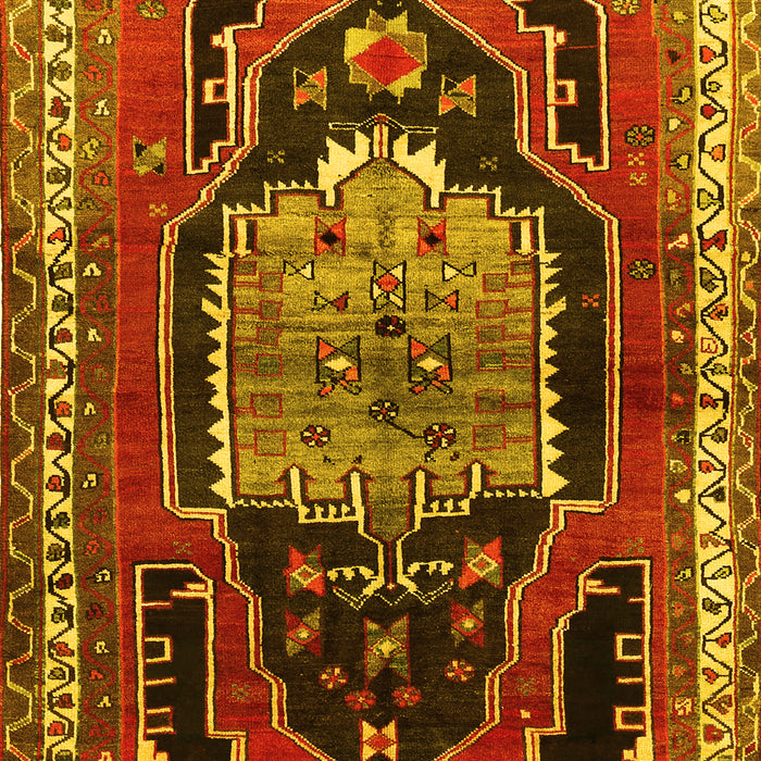 Persian Yellow Traditional Rug, tr1405yw
