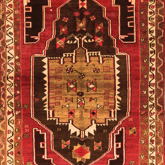 Persian Orange Traditional Rug, tr1405org
