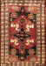 Machine Washable Persian Brown Traditional Rug, wshtr1406brn